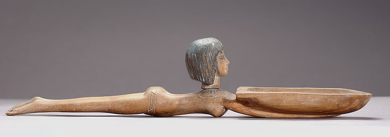 Ancient Egyptian ceremonial spoon